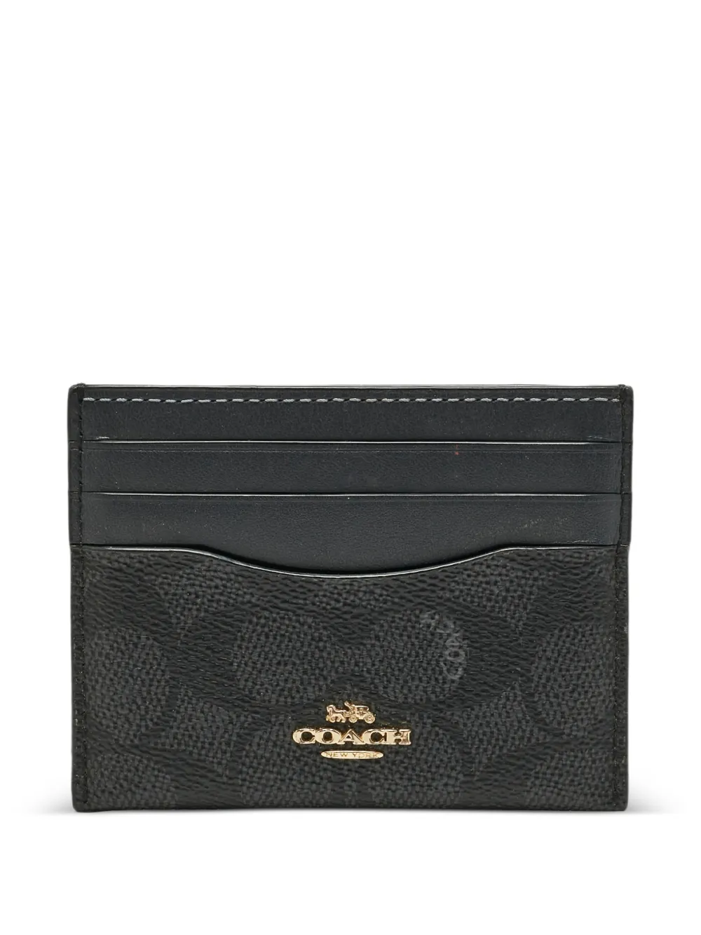 Coach Vintage monogram card holder - Nero