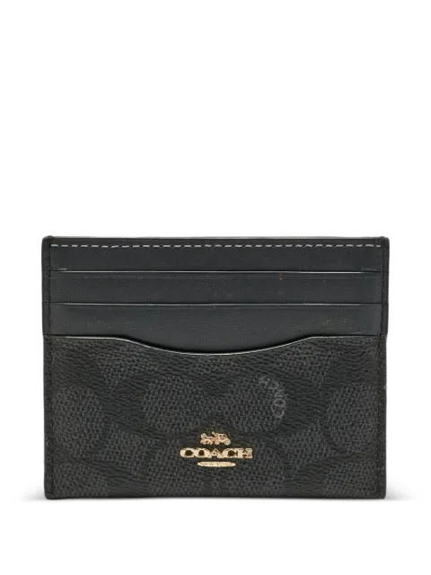 Coach Vintage monogram card holder