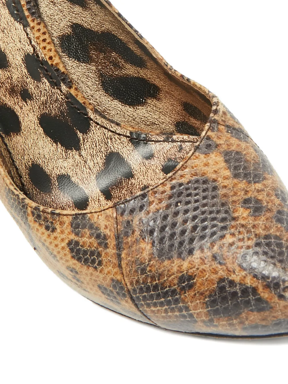 Dolce & Gabbana Pre-Owned python-embossed pumps - Bruin