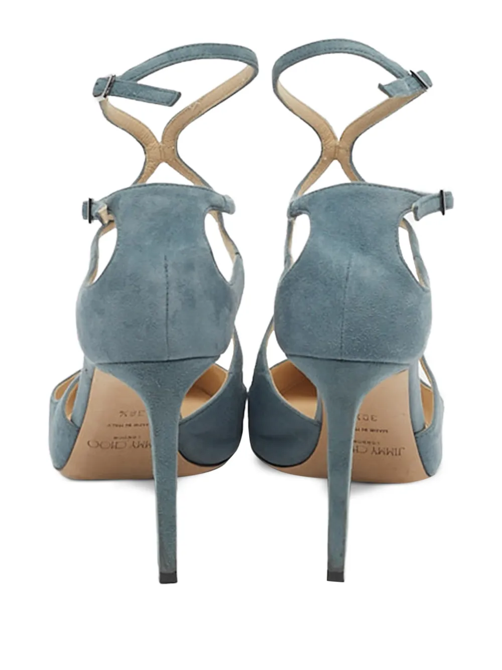 Jimmy Choo Pre-Owned Lancer crossover-straps pumps | Image 2