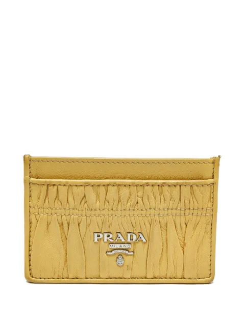 Prada Pre-Owned leather card holder