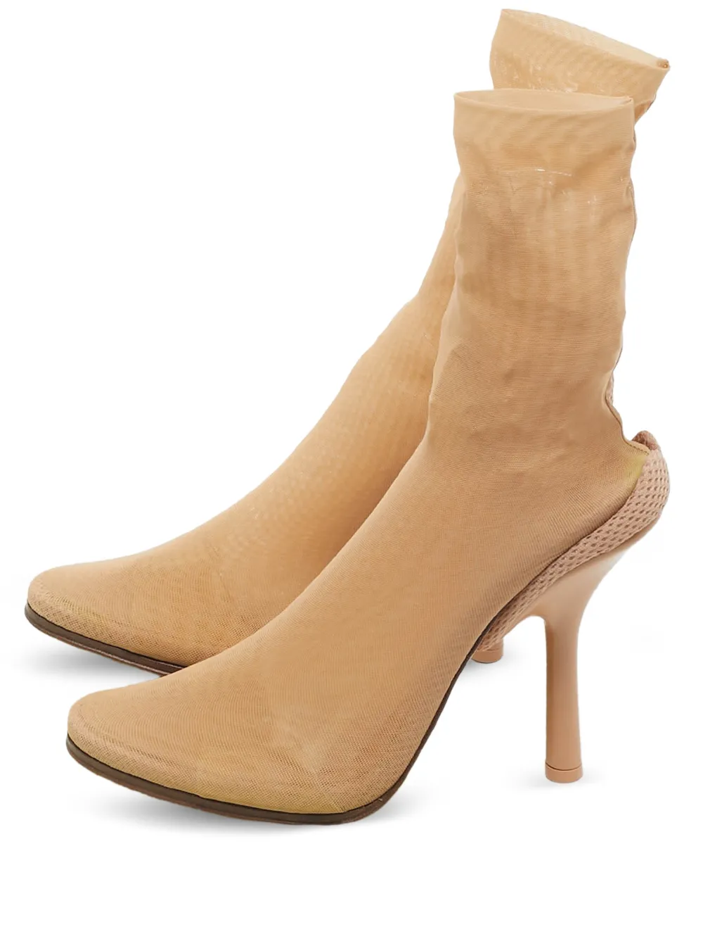 Burberry Pre-Owned lace boots - Toni neutri