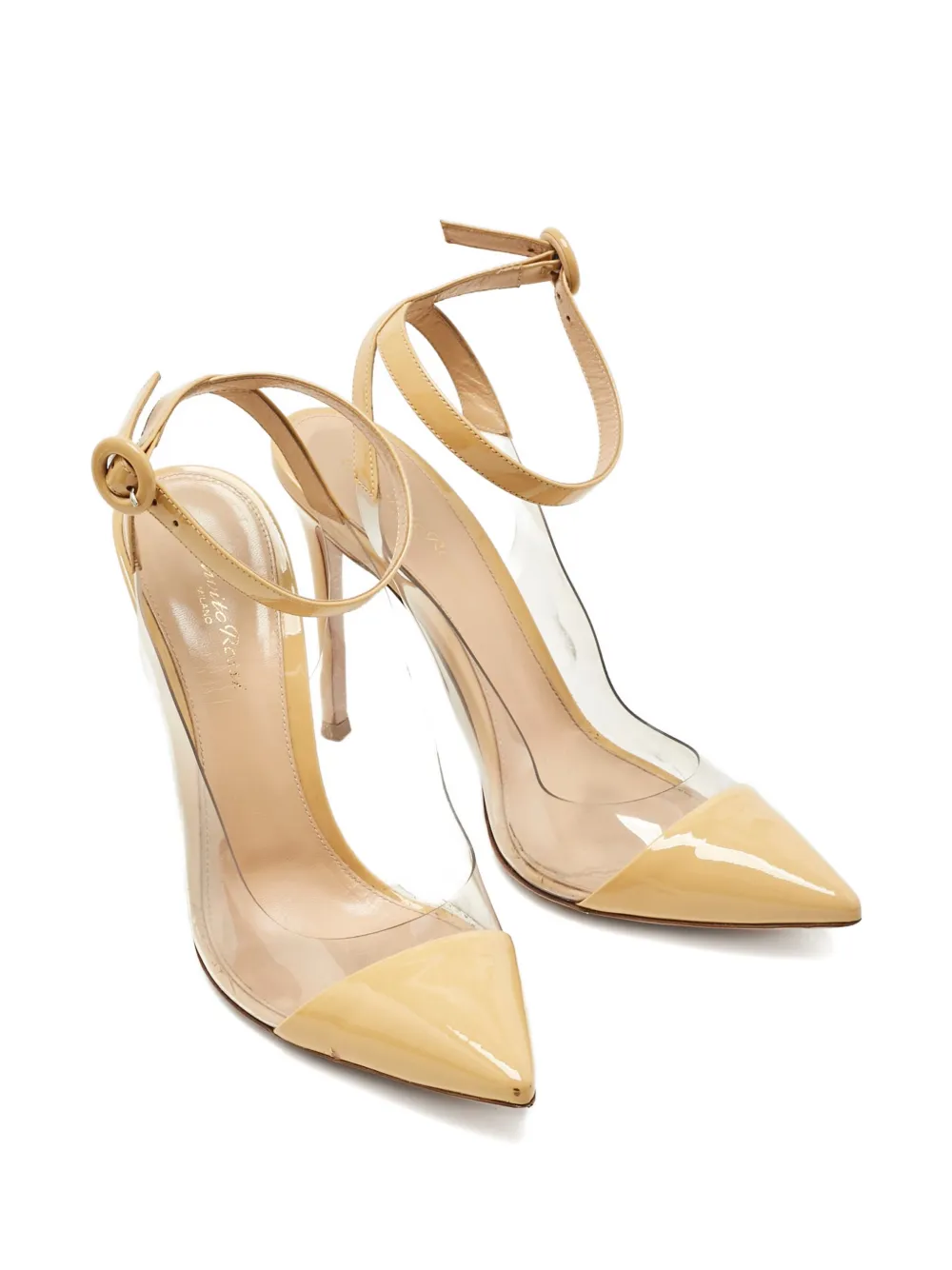 Gianvito Rossi Anise pointed-toe pumps - Beige
