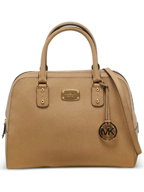 Michael Michael Kors large Sandrine leather tote bag