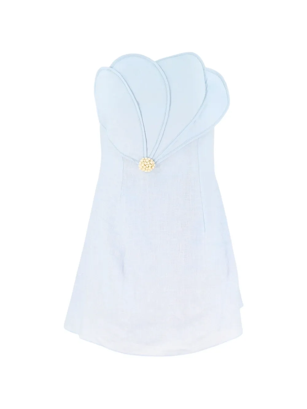 Azulu Jagger Mini Dress In Blue