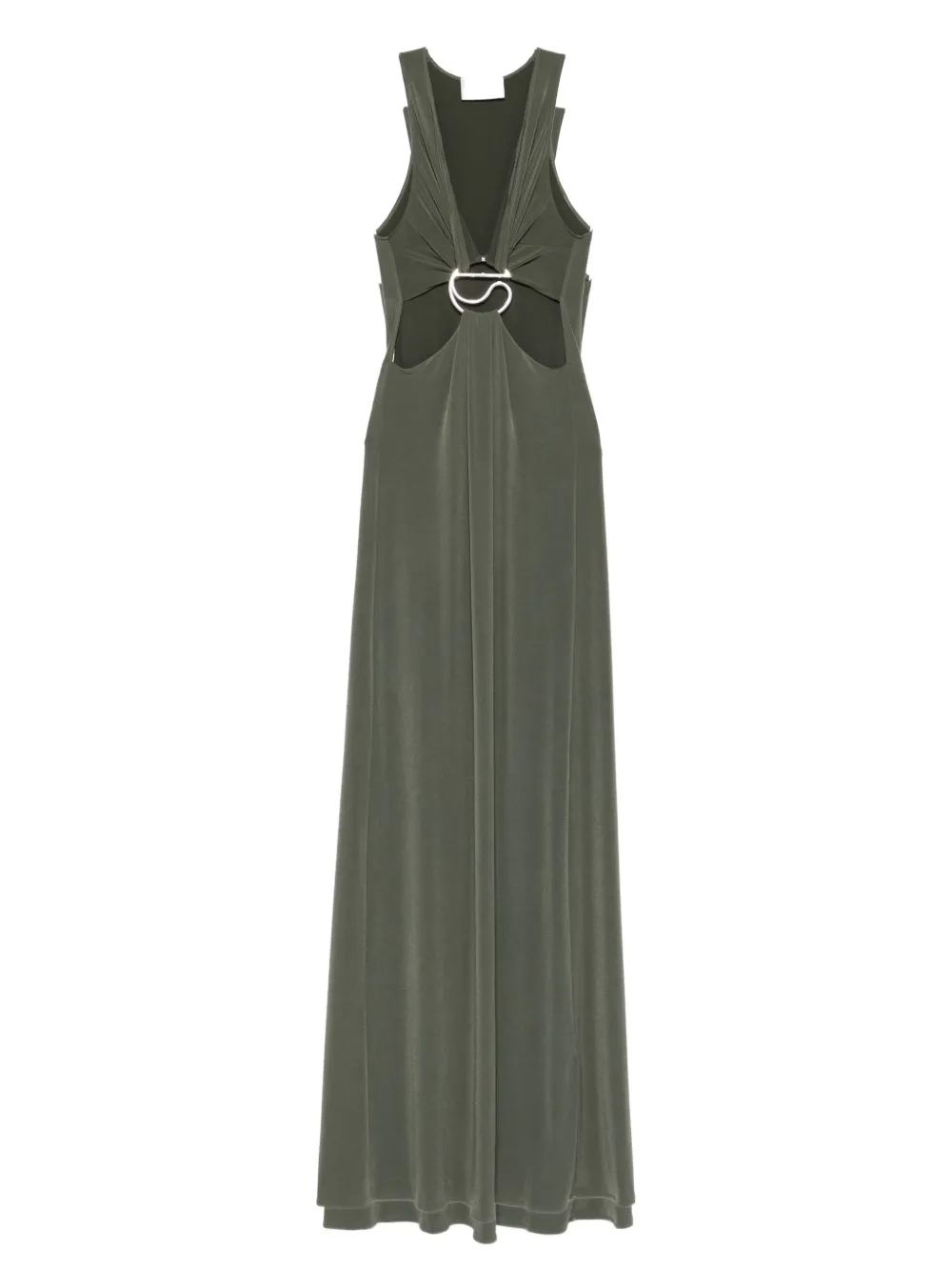 Coperni cutout maxi dress - Verde