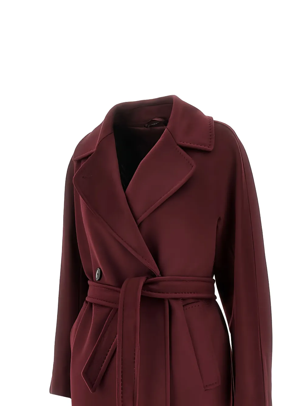 Weekend Max Mara belted virgin wool coat | Single Breasted Coats | Image 2