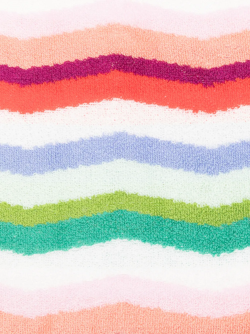  Missoni Home Striped-pattern Cushion - White 
