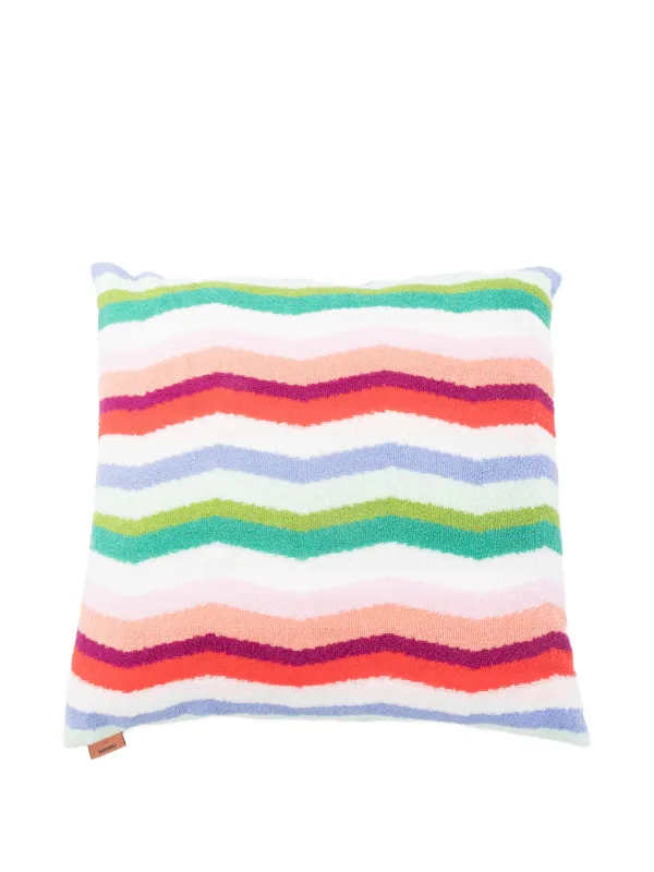 Missoni Home ストライプ クッション | ホワイト | FARFETCH JP