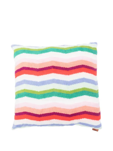 Missoni Home striped-pattern cushion