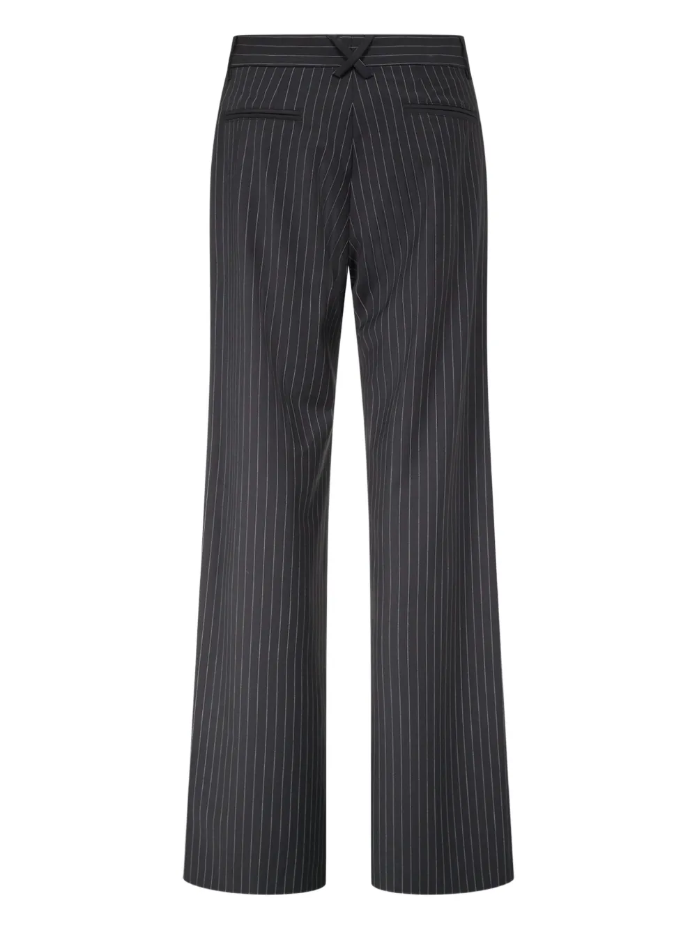 Ludovic de Saint Sernin Tomas pinstripe trousers - Zwart