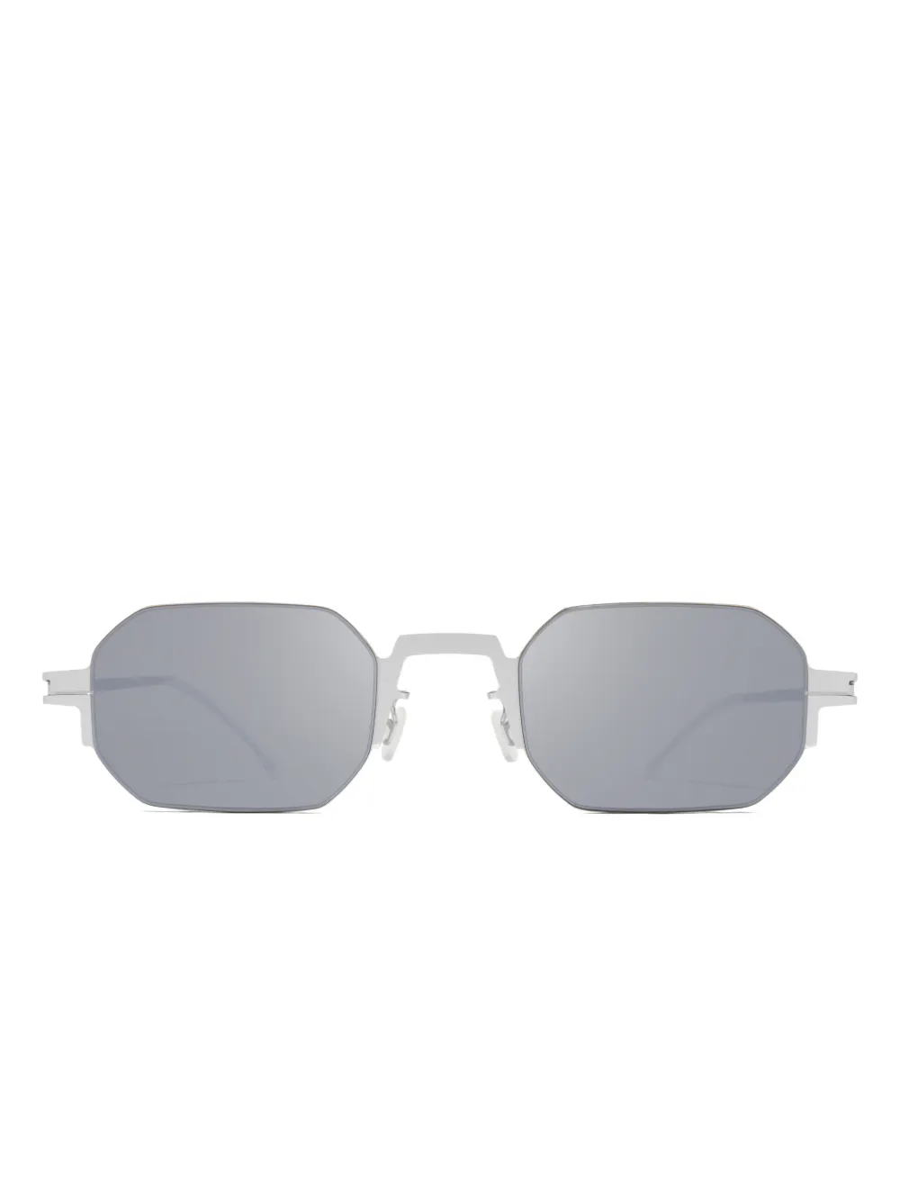 Mykita geometric frame sunglasses | Silver | Image 1