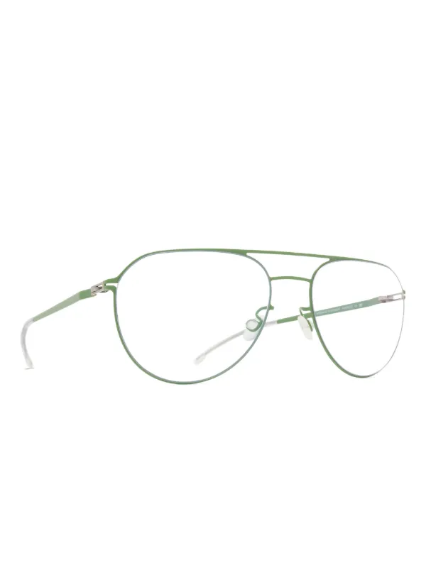 Mykita Tosca パイロットメガネフレーム | グリーン | FARFETCH JP