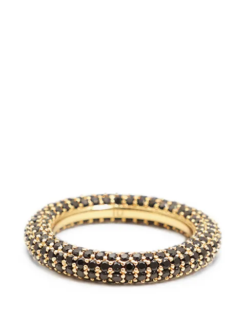 Izabel Display pavé-set crystal-embellished rings