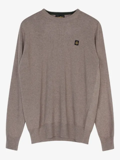 Refrigiwear logo-patch sweater
