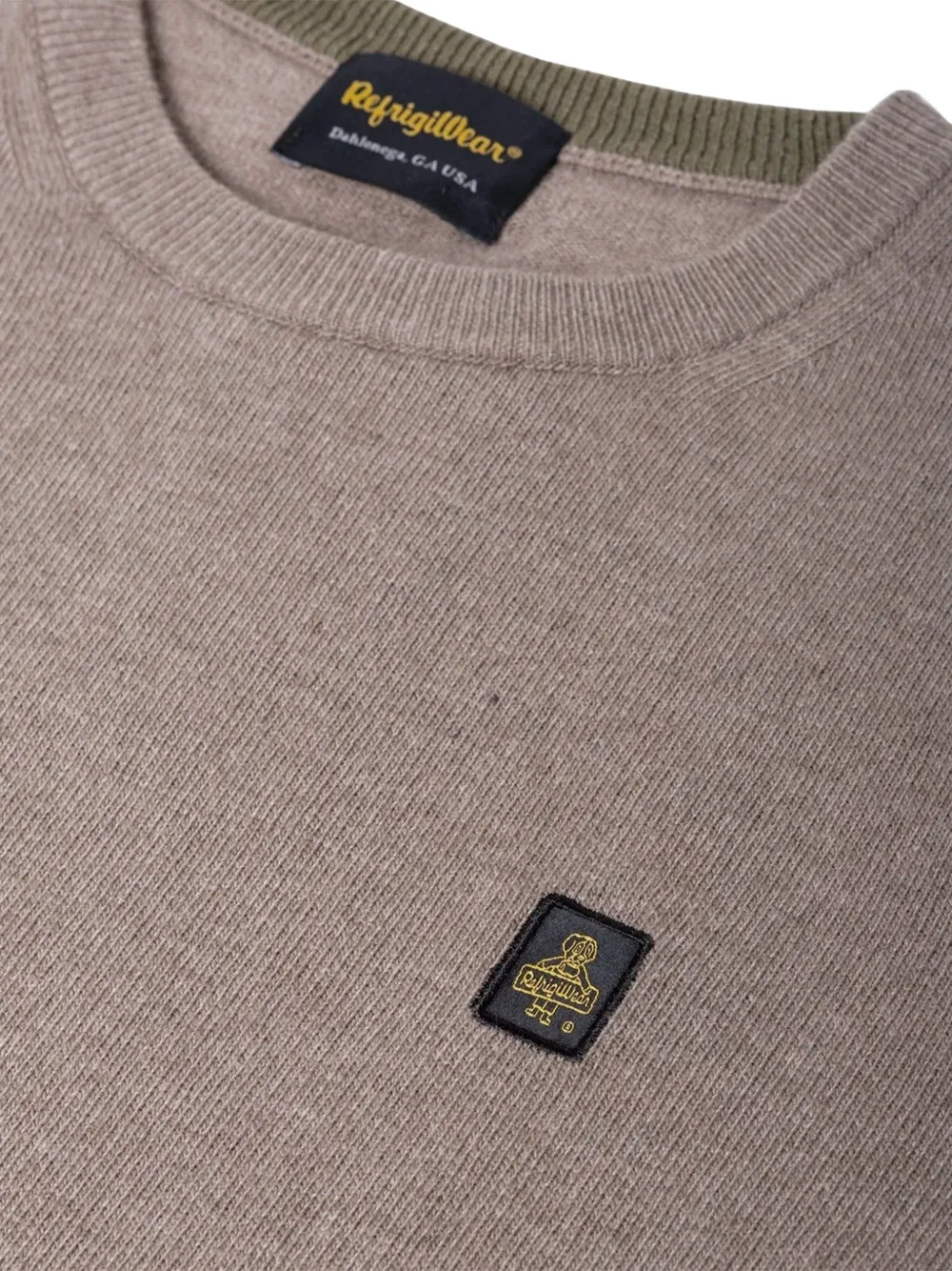  Refrigiwear Logo-patch Sweater - Neutrals 