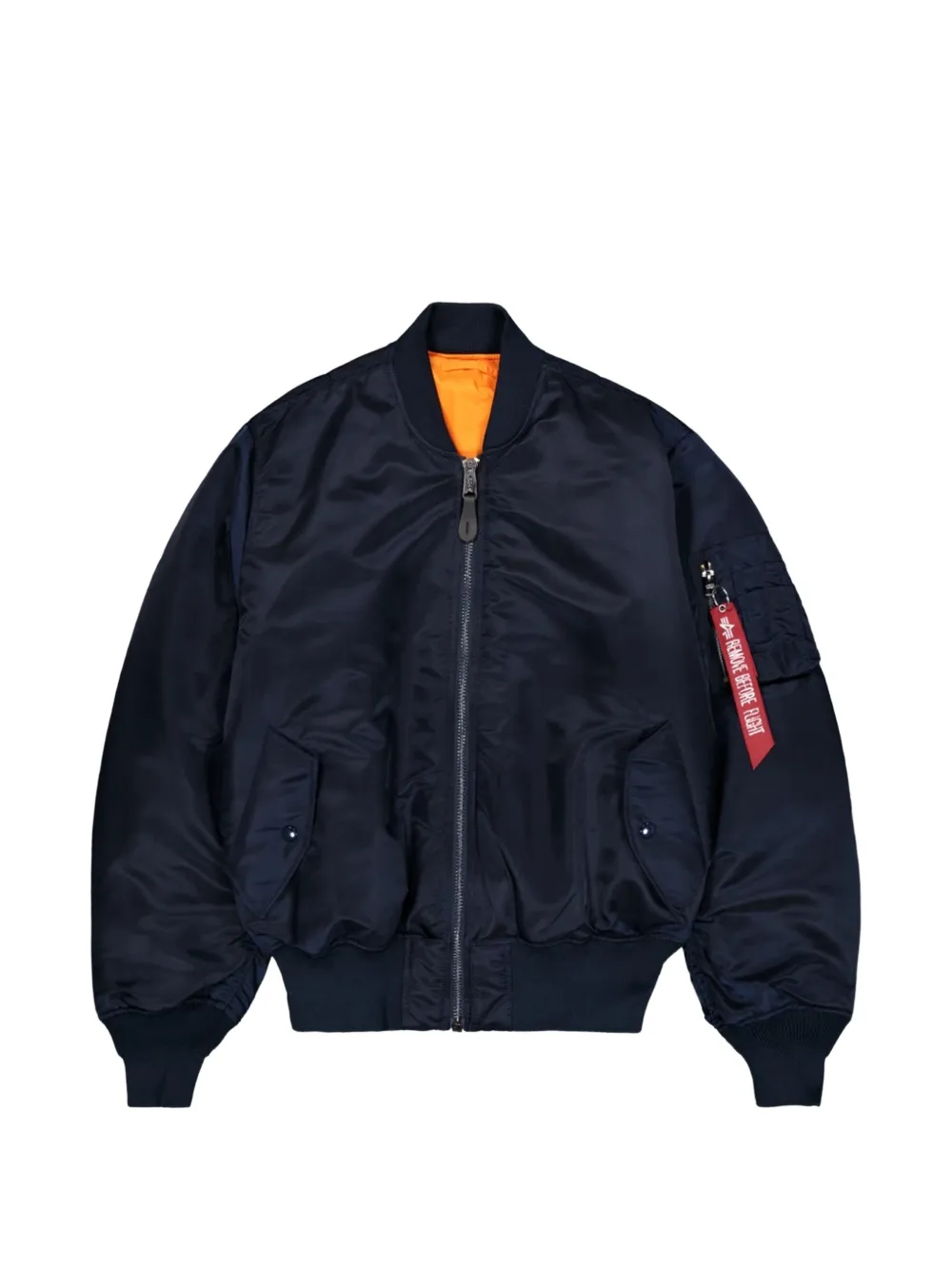 Alpha Industries MA-1 Heritage zip-up bomber jacket - Blu
