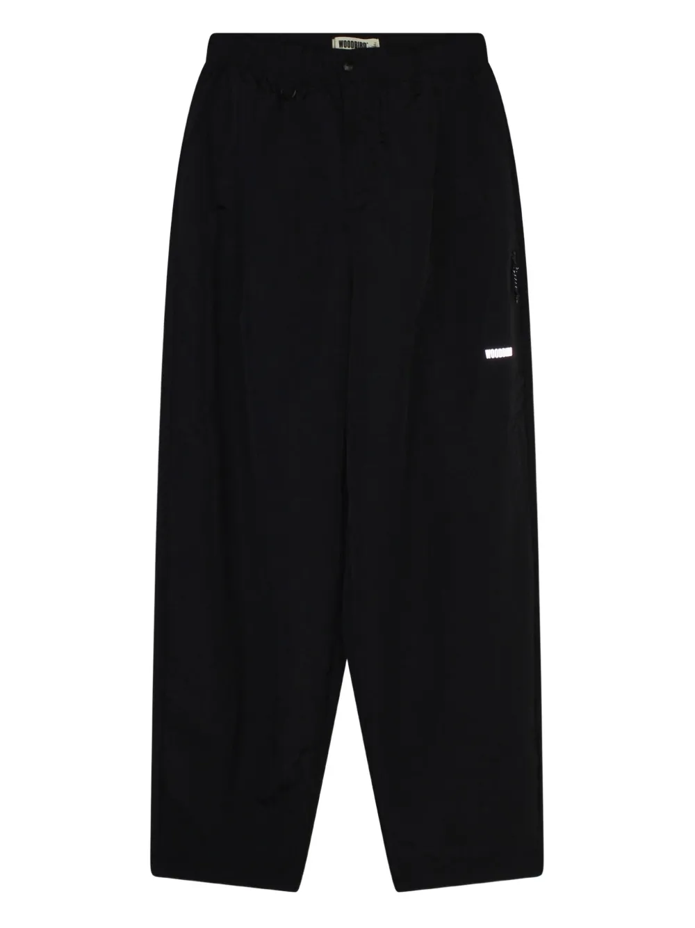 Woodbird Pantaloni con logo - Nero