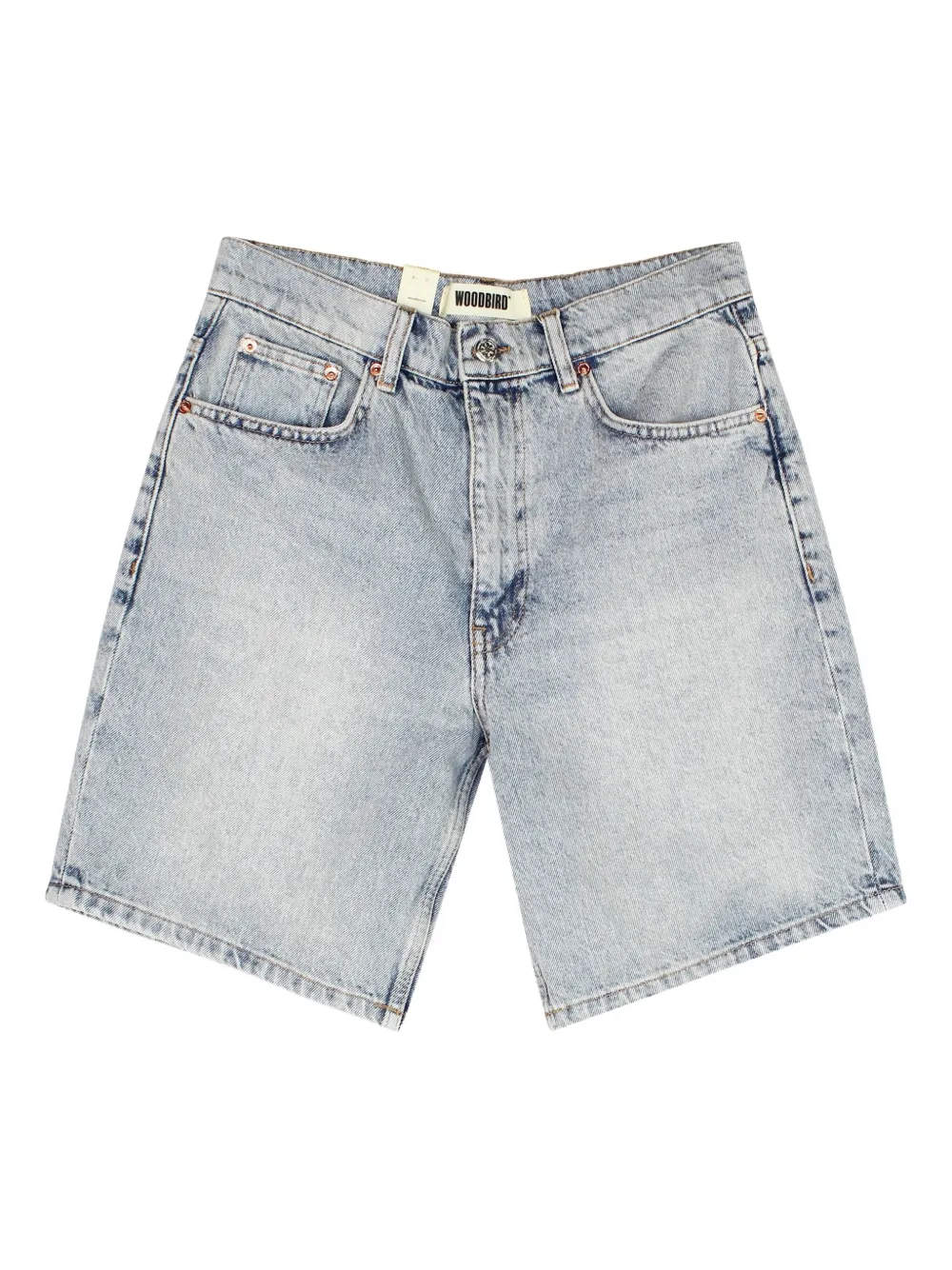 Woodbird Shorts denim Leroy Dawn - Blu