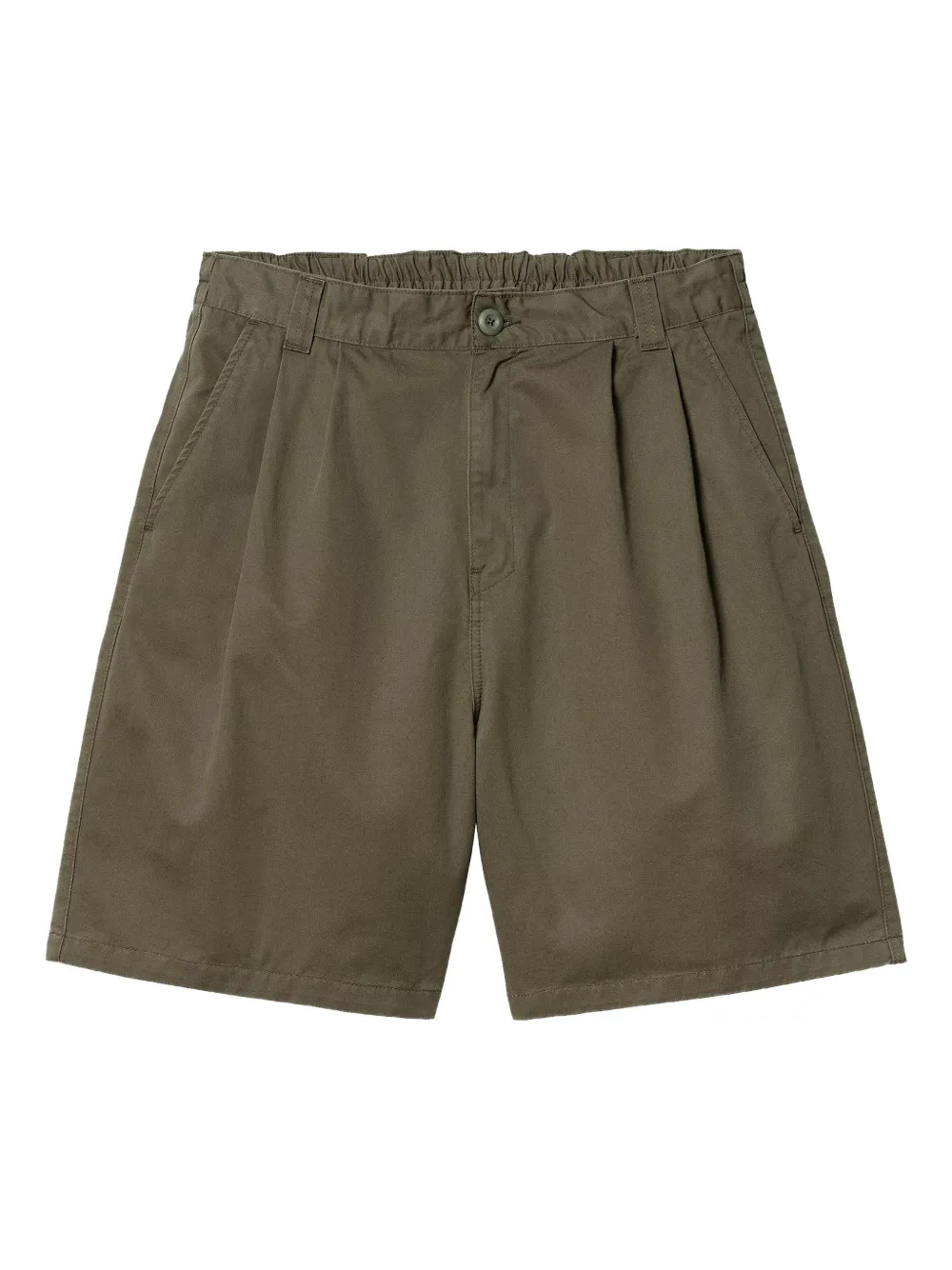 Carhartt WIP Shorts Marv plissettati - Verde