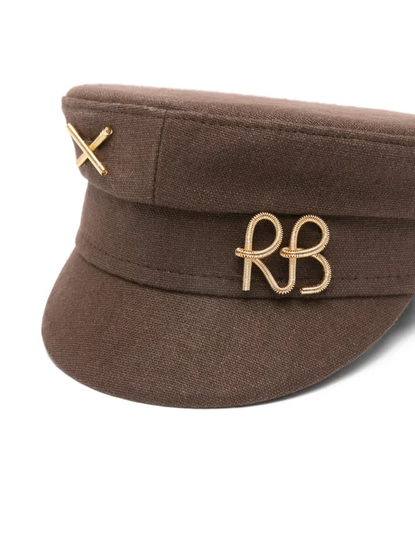 Ruslan Baginskiy logo-plaque Baker Hat | Brown | FARFETCH Ruslan Baginskiy logo-plaque Baker Hat | Brown | FARFETCH