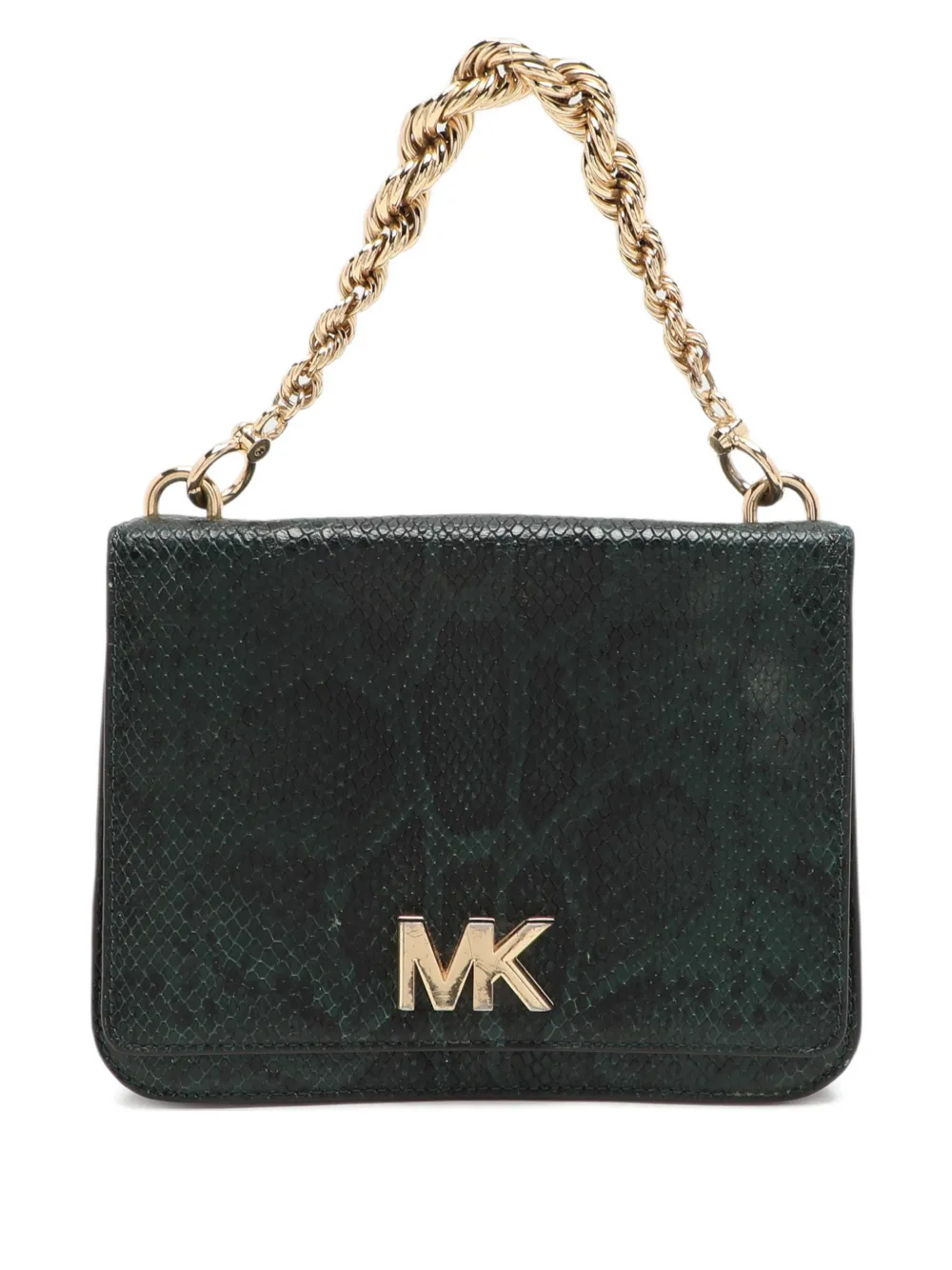 Michael Kors Borsa a spalla goffrata - Verde