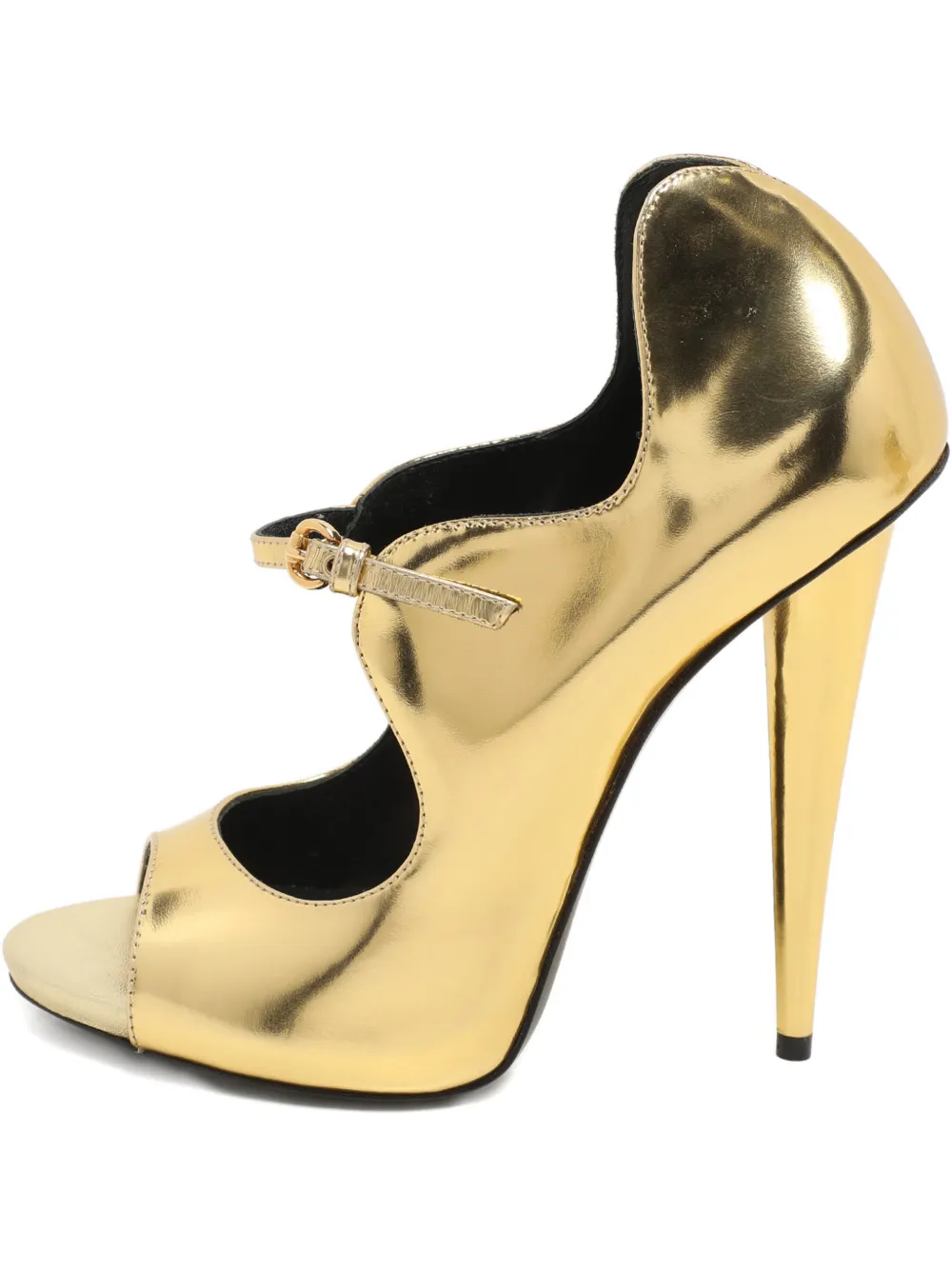 Giuseppe Zanotti Pumps a punta aperta - Oro