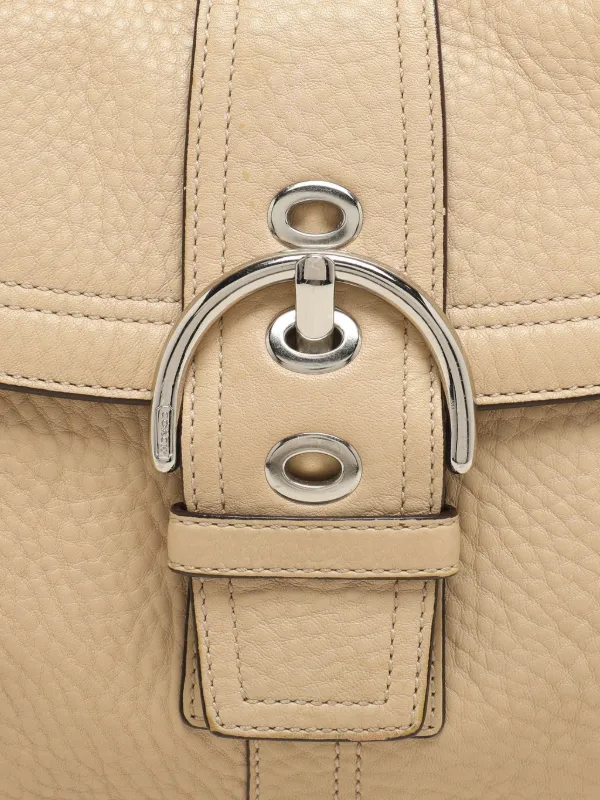Coach Vintage Soho Leather Shoulder Bag | Neutrals | FARFETCH IN