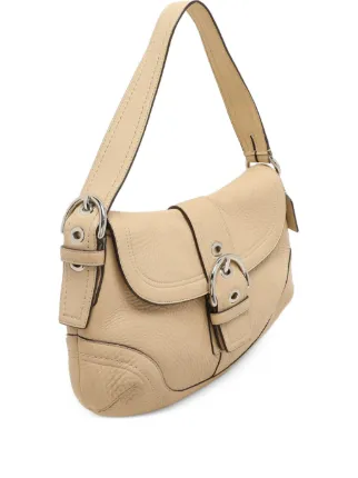 バッグ Vintage Coach Soho Leather Shoulder Bag Coach Vintage Soho Leather Shoulder Bag | Neutrals | FARFETCH AO