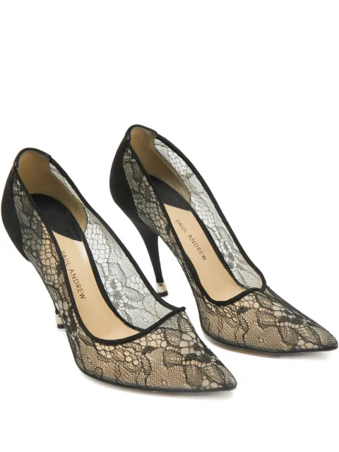 Paul Andrew Sidai lace-detail pumps