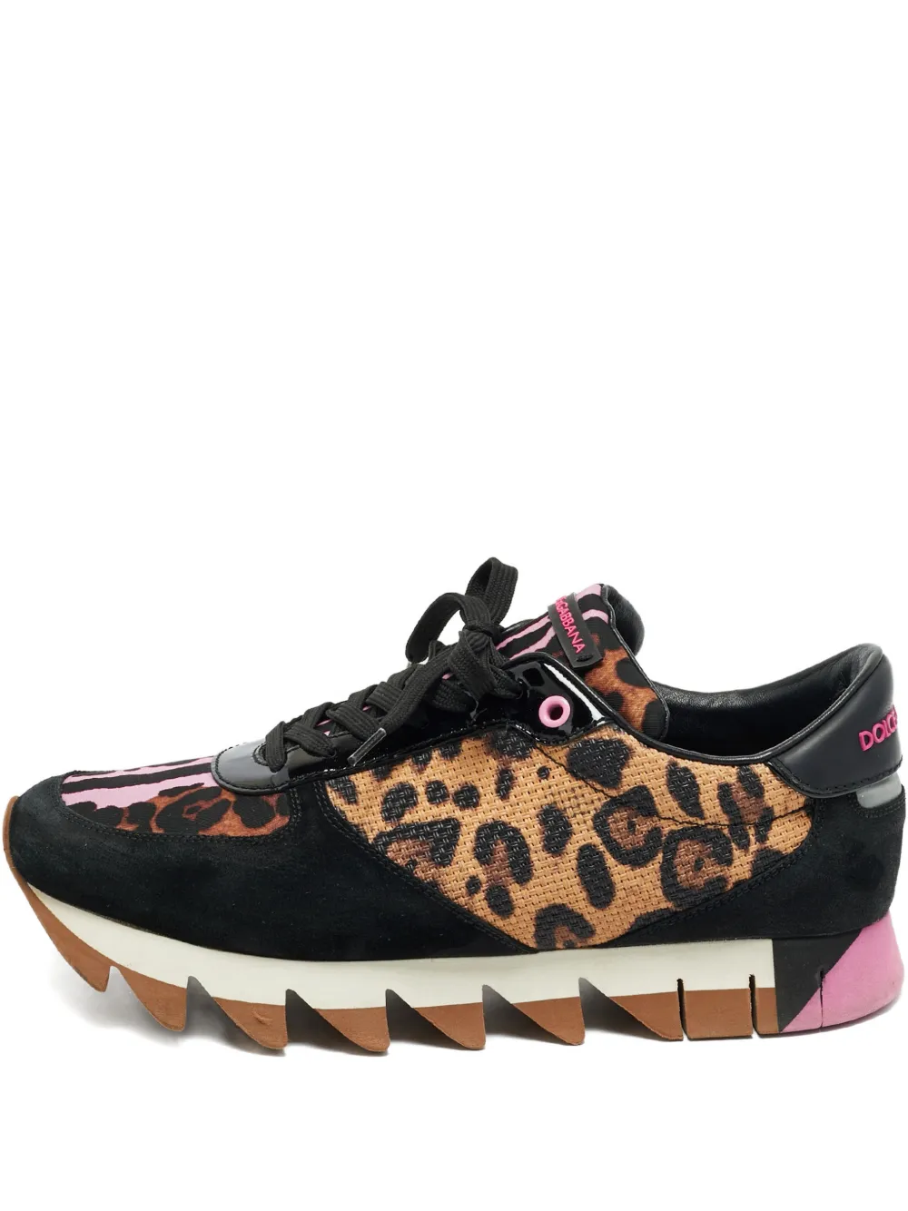 Dolce & Gabbana Pre-Owned leather sneakers - Nero