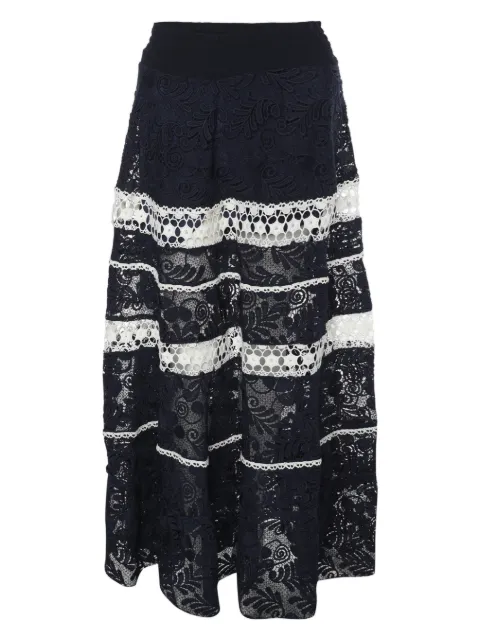 Alexis falda larga de encaje