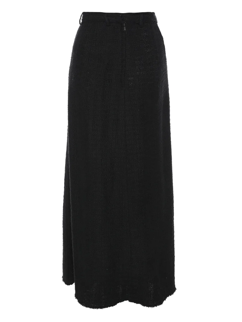 Dolce & Gabbana Pre-Owned tweed maxi skirt - Zwart