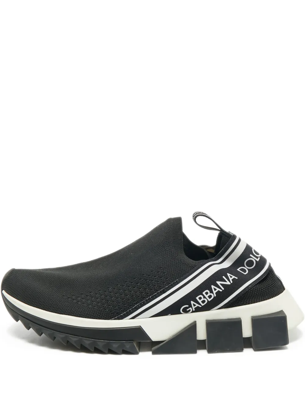 Dolce & Gabbana Pre-Owned Sorrento logo-tape sneakers - Nero