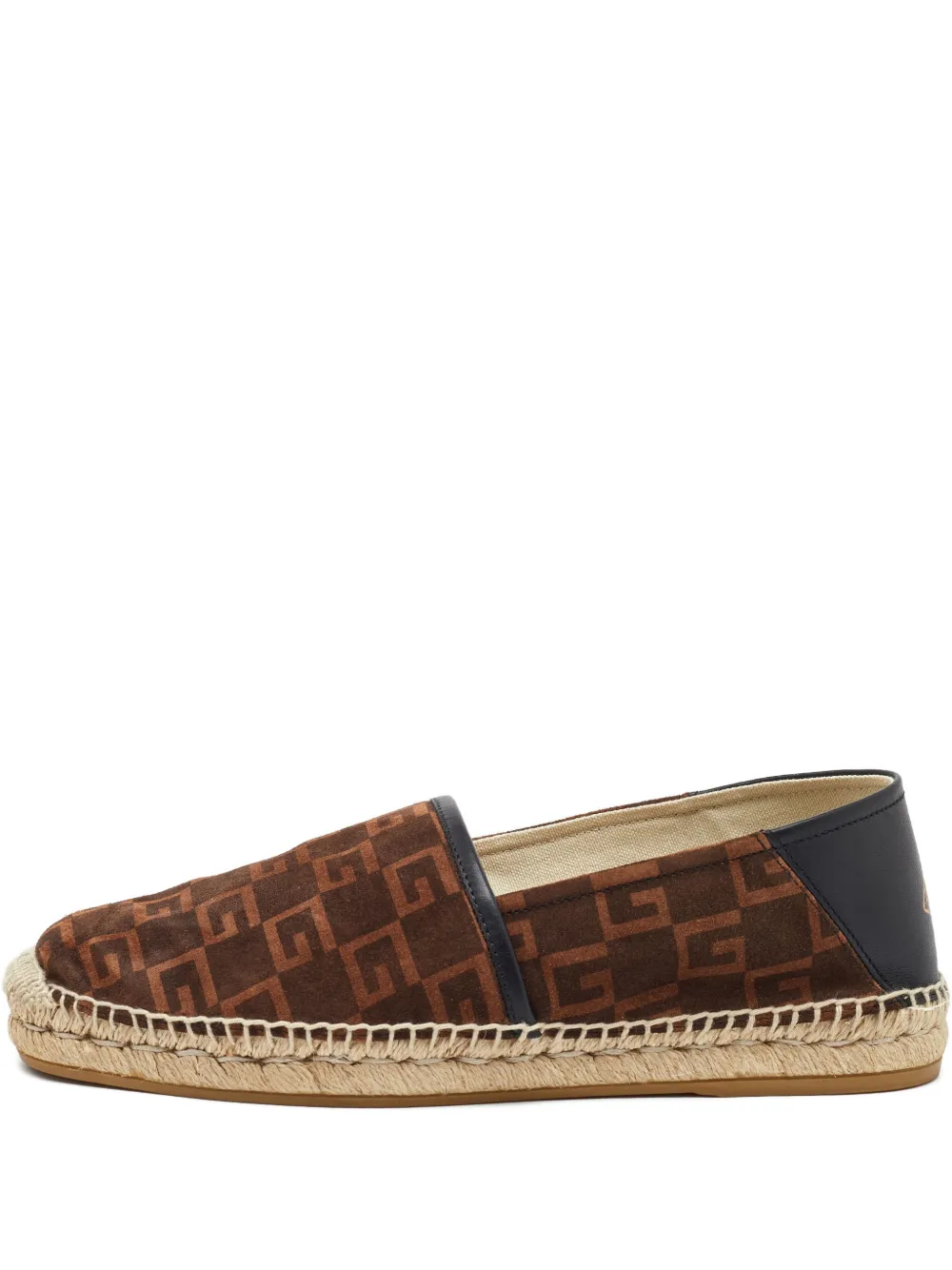 Gucci Pre-Owned Cube suede espadrilles | Brown | Image 1