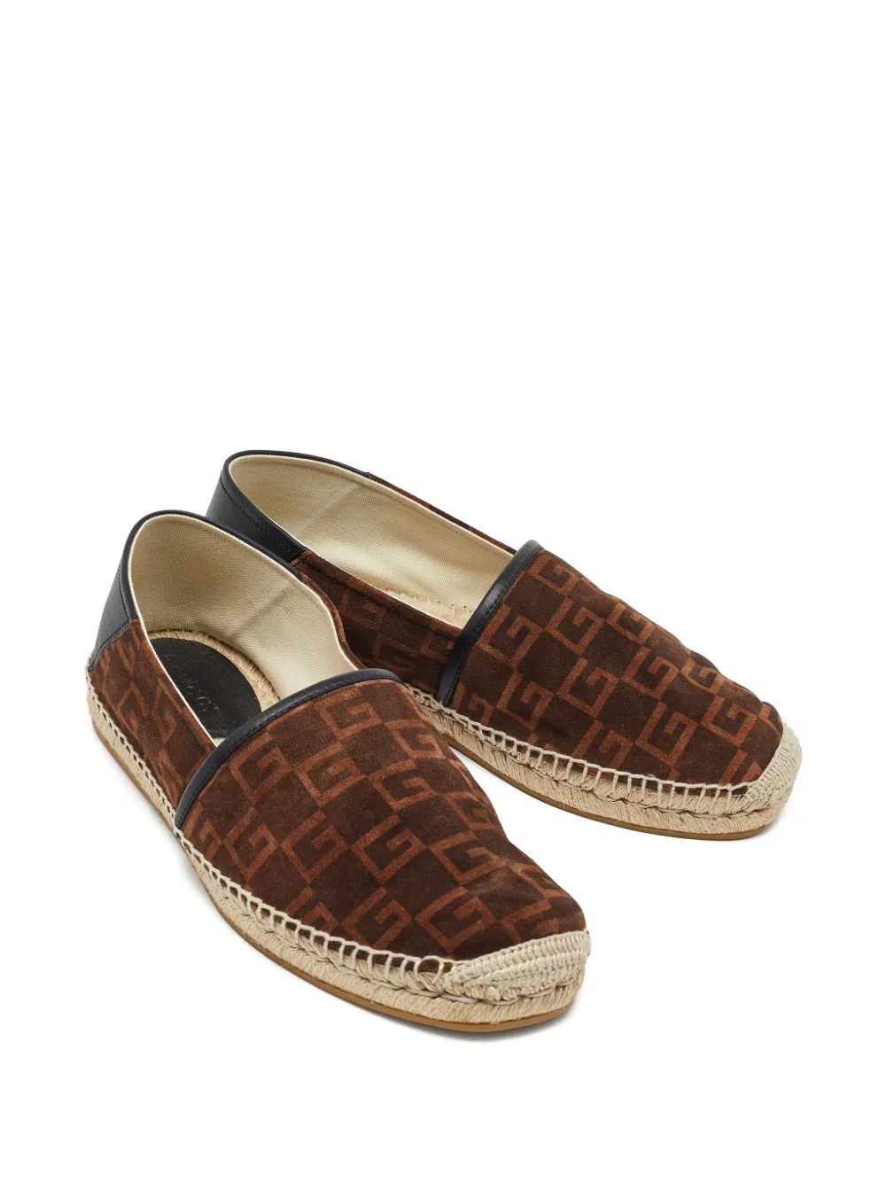 Gucci Pre-Owned Cube suede espadrilles | Image 2