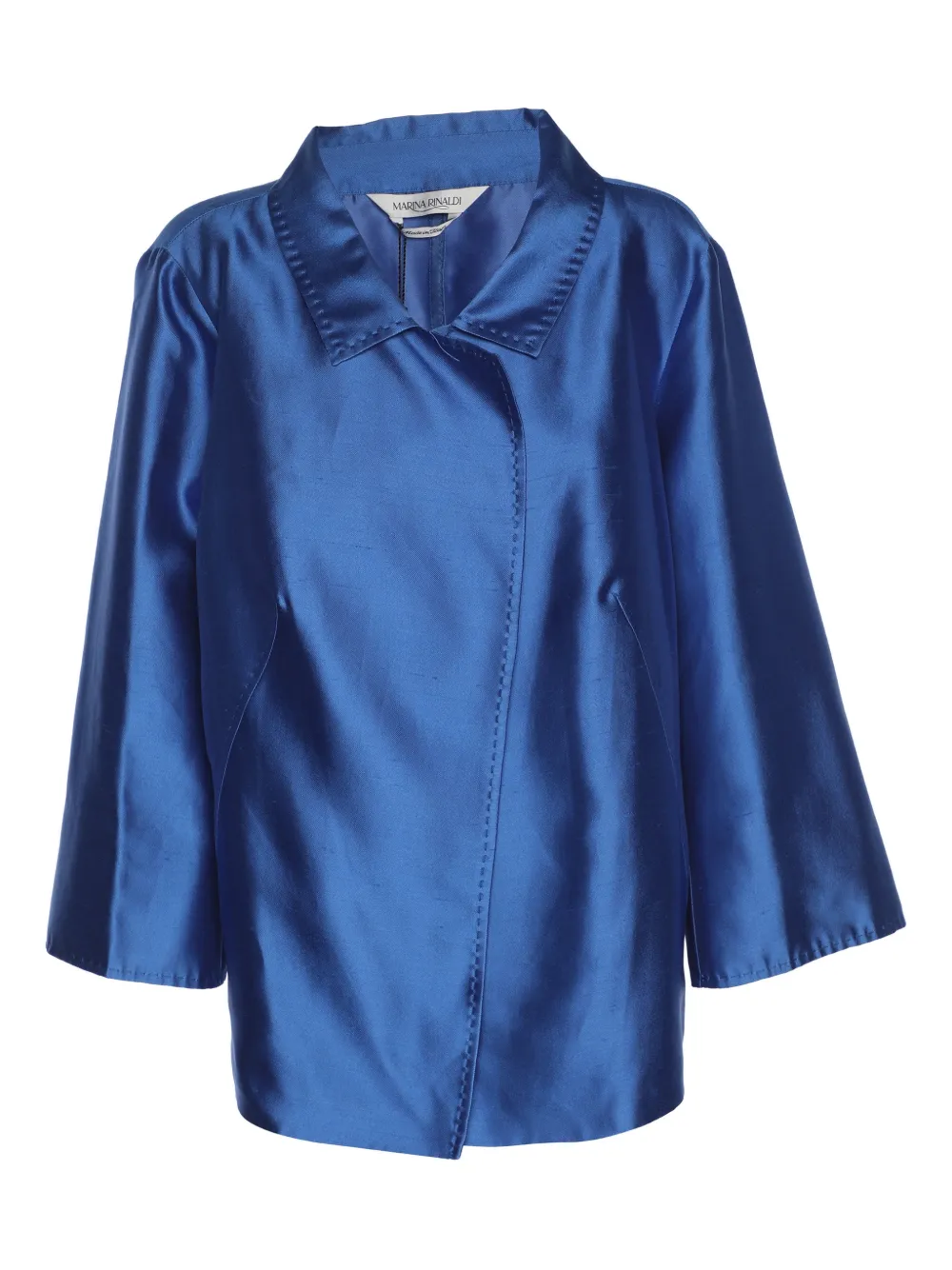 Marina Rinaldi silk jacket - Blu