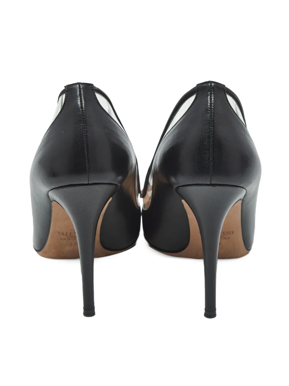 Valentino Garavani Pre-Owned Dollybow leather pumps - Zwart