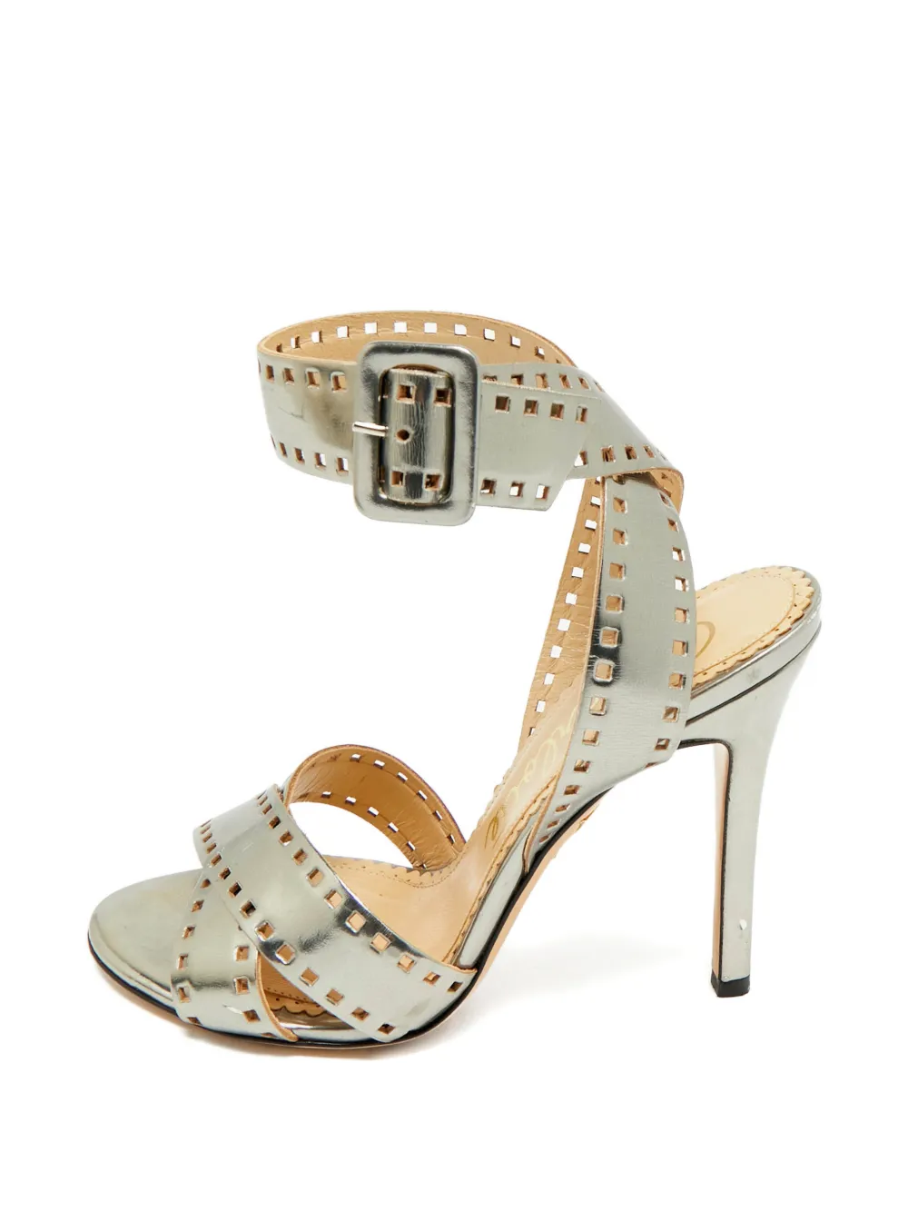 Charlotte Olympia Charlotte Olympia crisscross sandals - Argento