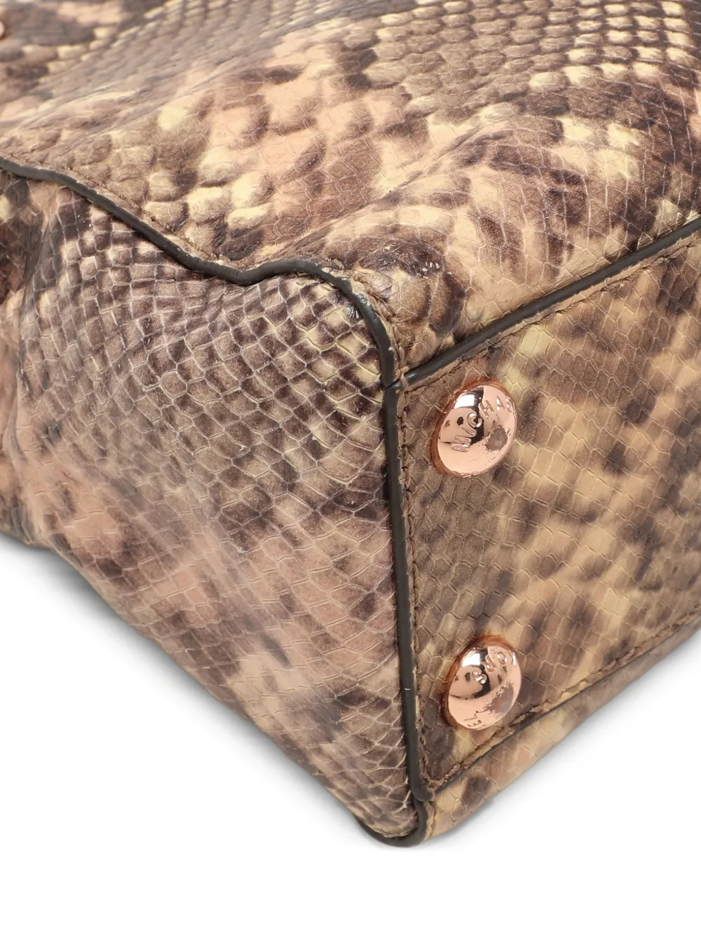 Michael Michael Kors Borsa tote Cynthia Satchel piccola - Marrone