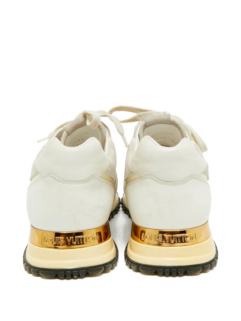 Louis Vuitton Pre-Owned ランアウェイ レザースニーカー | ホワイト