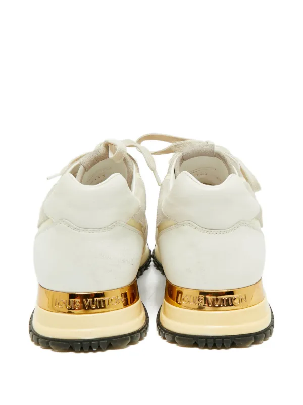 Louis Vuitton Pre-Owned ランアウェイ レザースニーカー | ホワイト