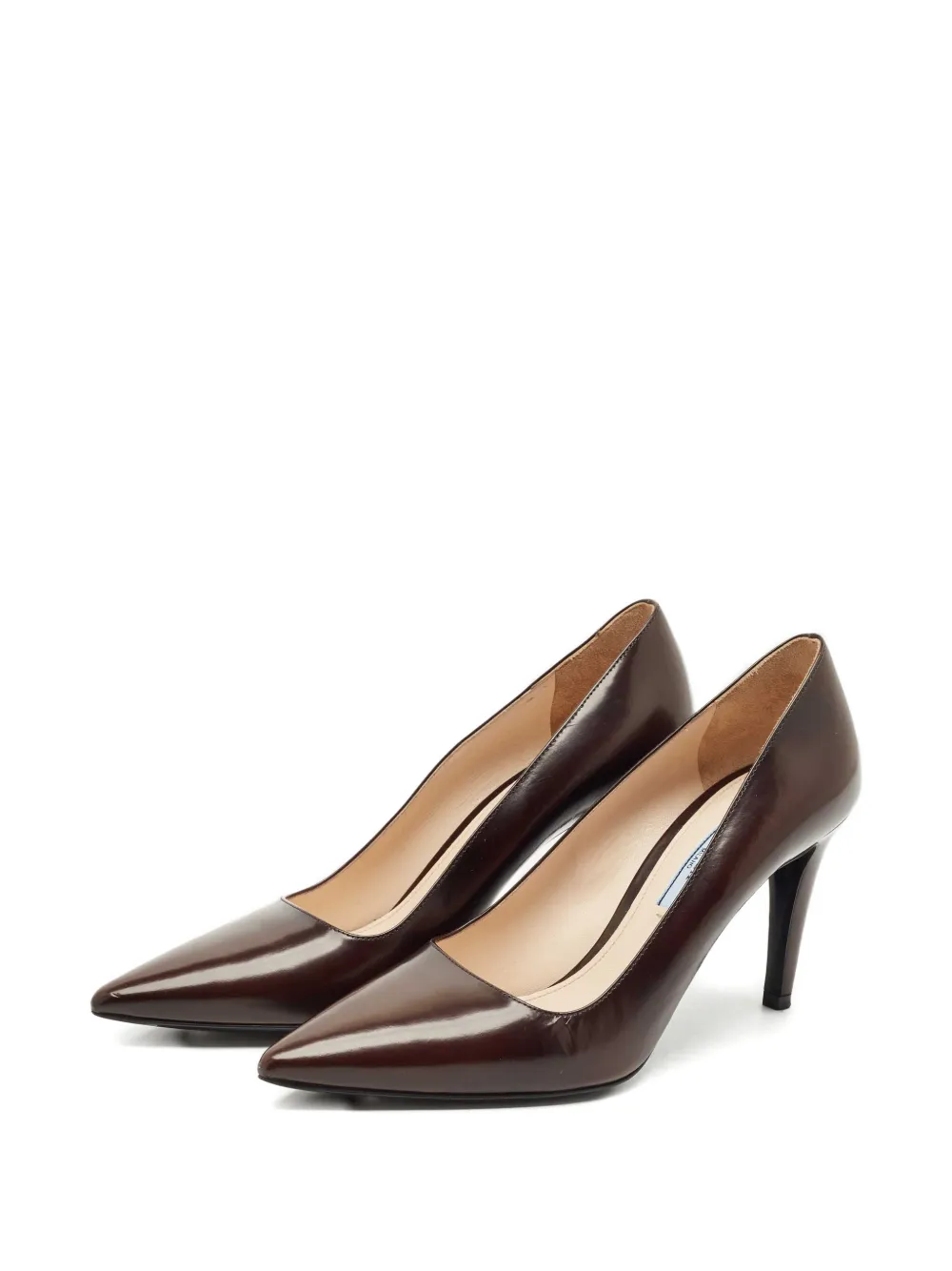 Prada Pre-Owned pointed-toe leather pumps | Image 2