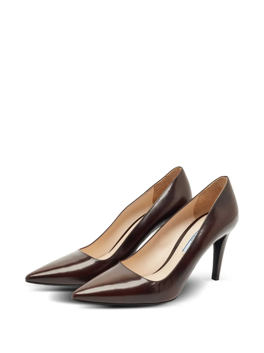 Prada Pre-Owned pointed-toe leather pumps | Image 2