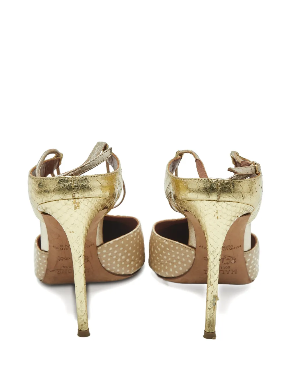 Malone Souliers printed mules - Beige