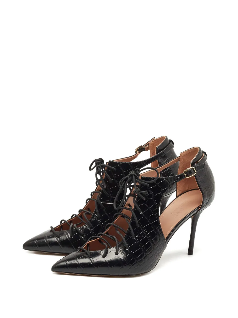 Malone Souliers Montana leather sandals - Zwart