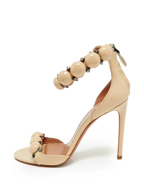 Alaïa Pre-Owned Bombe beaded sandals