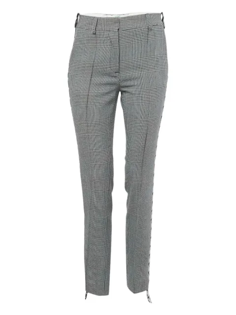 Off-White Pre-Owned prince of wales check trousers