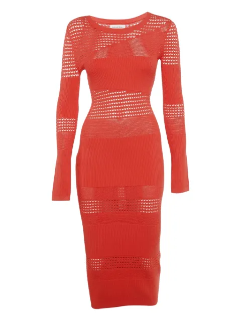 LOVERS + FRIENDS Tianna knit patterned maxi dress