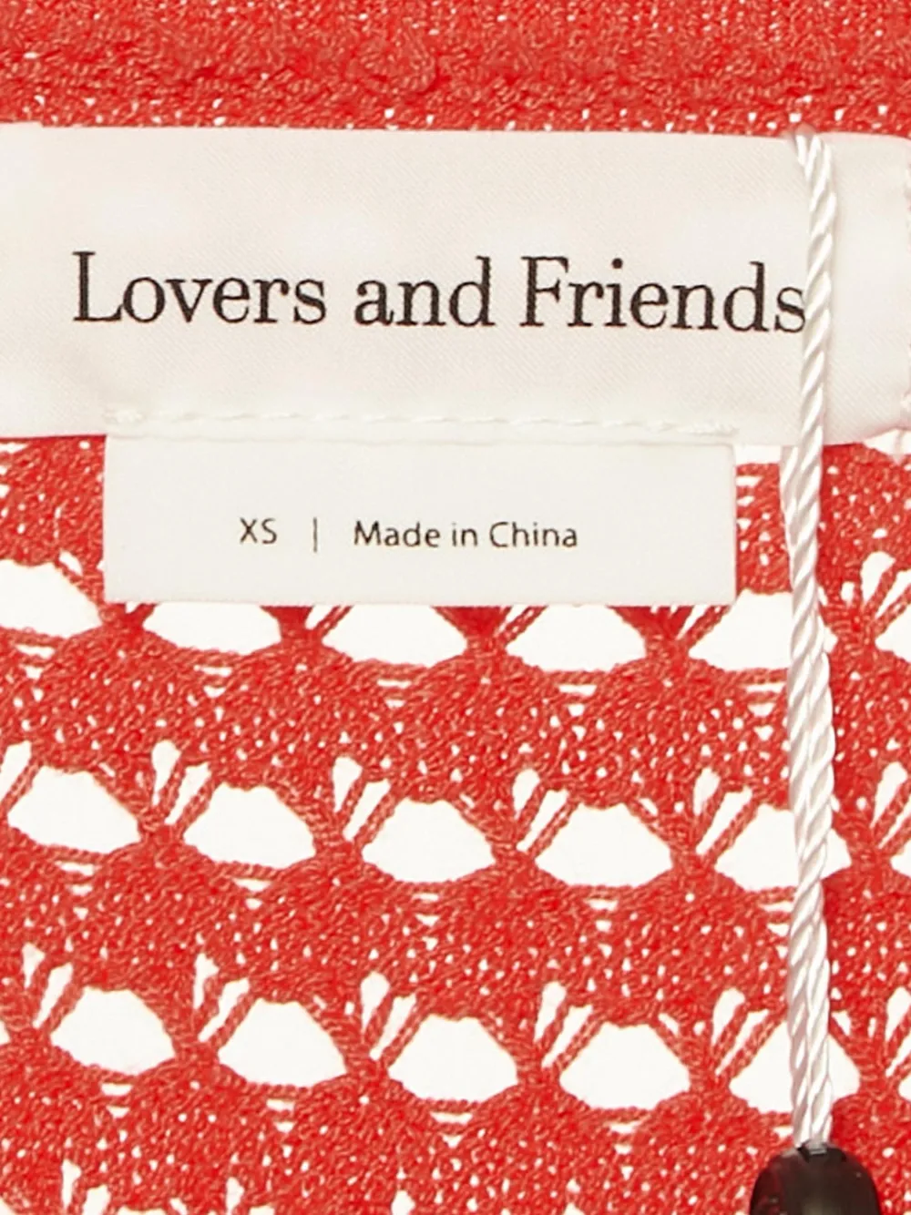 LOVERS + FRIENDS Tianna knit patterned maxi dress - Oranje